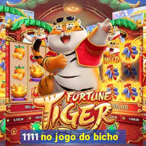 1111 no jogo do bicho